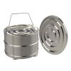 New Stainless Pressure Cooker Steamer Double Layer Pans Pots for Instant Pot