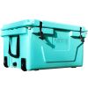 Hot Selling Blue color 65QT Outdoor cooler fish ice chest Box 2022 Popular Camping Cooler Box