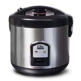 Platinum 10-Cup Stainless Steel Rice Cooker