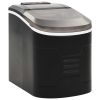 Ice Cube Maker Black 0.6gal 33.1 lbs / 24 h