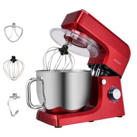 ROVSUN ZK-1511 Chef Machine 7L 660W Mixing Pot With Handle Red Spray Paint