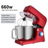 ROVSUN ZK-1511 Chef Machine 7L 660W Mixing Pot With Handle Red Spray Paint