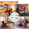 2023 Upgraded Mini Projector;  8500 Lumen Multimedia Home Theater Video Projector;  Compatible with LCD Full HD 1080P;  Smartphones;  PCs; TV Box;  La