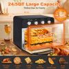 Chef  Air Fryer Oven ;  Countertop Toaster Oven; 3-Rack Levels;  4 mechinical knobs(24 QT 1700W)