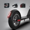 KIXIN X8 Folding Electric Scooter Folding 350W 36V 45KM 10AH 100KG+LED 1O Inch Air Tire E Bik