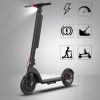 KIXIN X8 Folding Electric Scooter Folding 350W 36V 45KM 10AH 100KG+LED 1O Inch Air Tire E Bik