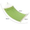 Stylish Printing Style Hammock Beach Swing Double Beds for Outdoor Camping Travel XH