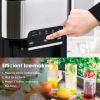 3 in 1 Water Dispenser with Ice Maker Countertop, Portable Water Cooler, Quick 6 Mins Ice-making, Hot & Cold Water and Ice, Top Loading or Bottleless,