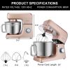 ROVSUN ZK-1511 Chef Machine 7L 660W Mixing Pot With Handle Champagne Spray Paint