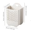 Folding Laundry Basket Bathroom Clothes Storage Organizer Baskets Portable Punch-Free Laundry basket Holder Home Accessories