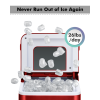 Mobile Portable Countertop Ice Maker Machine With Scoop