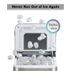 Mobile Portable Countertop Ice Maker Machine With Scoop