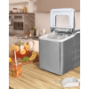 Mobile Portable Countertop Ice Maker Machine With Scoop