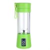 Portable blender, smoothie juicer cup-3D six blades, 13 ounces fruit blender, with 2000mAh USB rechargeable battery, ice tray, detachable cup