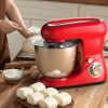 Stand Kitchen Food Mixer 5.3 Qt 6 Speed With Dough Hook Beater