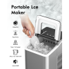 Mobile Portable Countertop Ice Maker Machine With Scoop