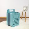 Folding Laundry Basket Bathroom Clothes Storage Organizer Baskets Portable Punch-Free Laundry basket Holder Home Accessories