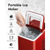 Mobile Portable Countertop Ice Maker Machine With Scoop